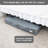 Wrapping Paper Storage Container. Fits Up To 27 Rolls 1.37" Diam.-103508921