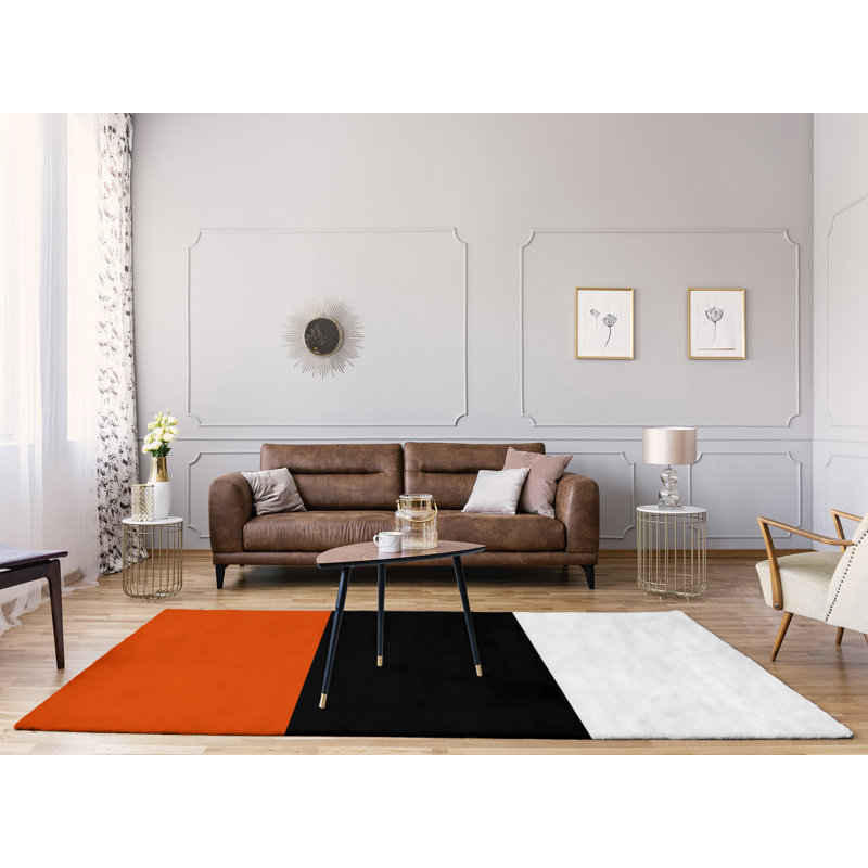 Chenille Striped Indoor Rug, Rectangle 9' x 12'