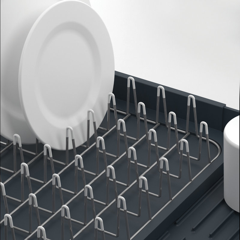 Extend Expandable Dish Rack, Gray