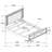 Metallic Upholstered Tufted Panel Bed-1831466328