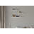 Modern White Wall Shelf (3 Pieces), Melamine Coated Particle Board, 11.8 x 5.5 x 0.8 inches | Sleek Design, Easy Wall Mounting | Perfect for Home Decor & Organizing, Durable & Stylish Storage Solution-417131329