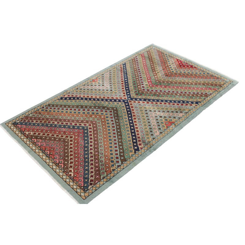 Pasha Wool Geometric Area Rug