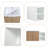 Acorn 36" Wall Mounted Single Bathroom Vanity Set With Resin Sink，A Small Storage Shelf-59509400-59509398
