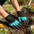 1 Pair Garden Gloves With Claw Tips