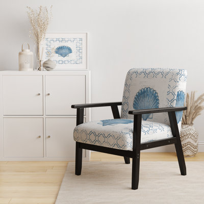Fauteuil d'appoint rembourré nautique et côtier Genetta