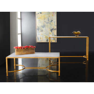 Modern History Marble Cocktail Table