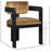 Sacha Frink Upholstered Dining Arm Chair-990218000-990218002