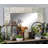 Mother of Pearl Shell Handmade Mosaic Room Wall Mirror with Blue Corners-86602848