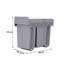 Angelou 30 Litre Pull Out Trash Can