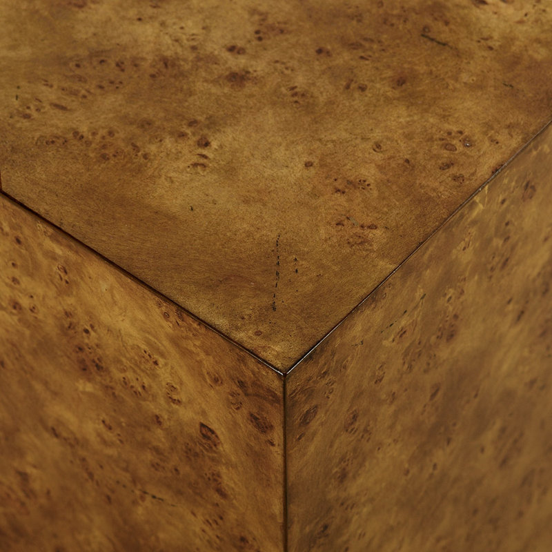 End Table, Rustic Burl