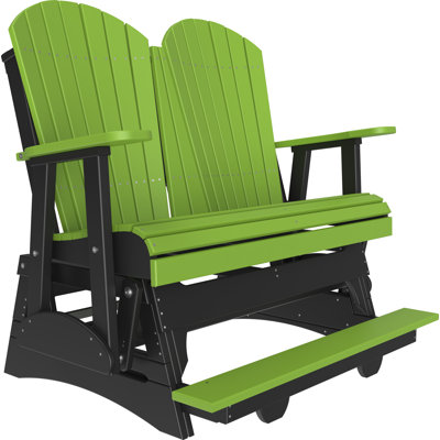 Banc d'extérieur coulissant en polywood