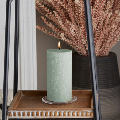 Bougie colonne non parfumée Timberline