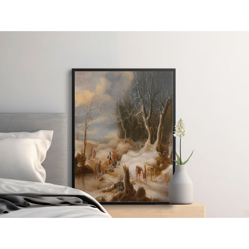 17th Century Style Matte Poster, 11.7x16.5