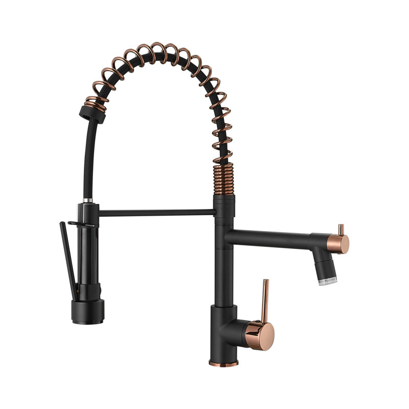 Topcraft Single Handle Pull Down Kitchen Faucet