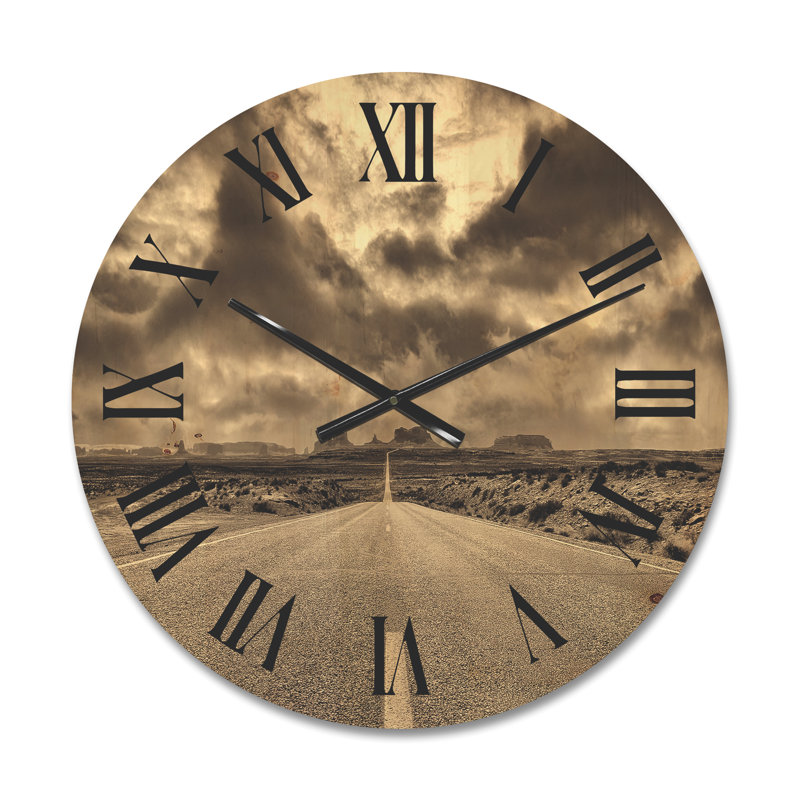 Horloge murale Monument Valley, Moyenne