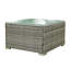 Ensemble de canapé modulaire d'extérieur 4 pièces avec boîte de rangement-277222328