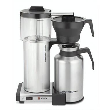 Moccamaster KBTS Coffee Maker in Polished Silver