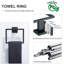 Ensemble d'accessoires de salle de bain 5 pièces, accessoires de salle de bain, fixation murale, acier inoxydable-119738454