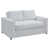 Velours blanc tourterelle