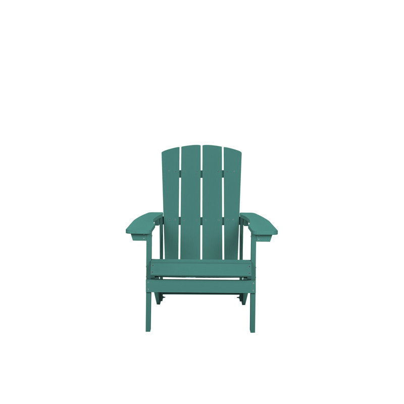 Calais Outdoor Adirondack Chair, Green