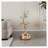 Fiontan Luxury Design Iron End Table, Minimalist Round Side Table For Small Space-854657988
