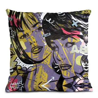 Naia Square Throw Cushion