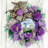 Faux Hydrangea 18'' Wreath