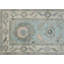 Tapis turc Oushak fait à la main 2 pi 4 po x 4 pi 10 po