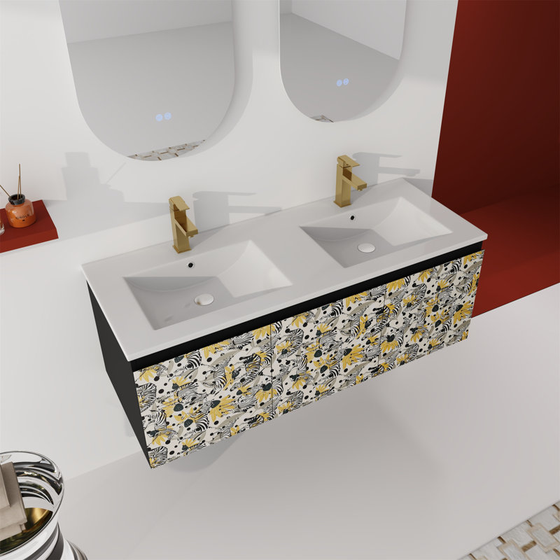 Meuble-lavabo mural