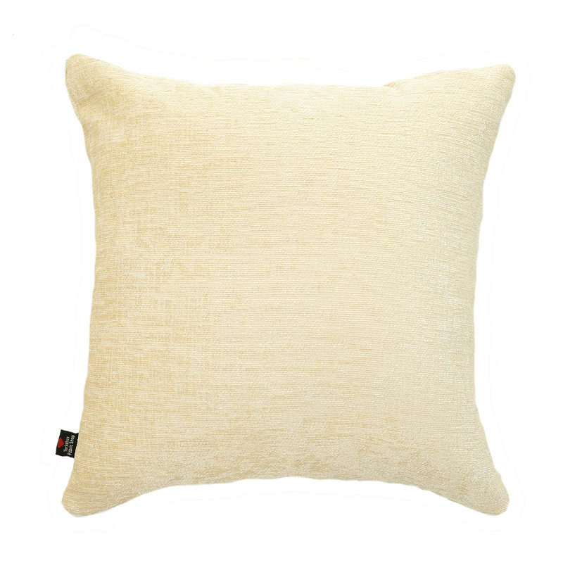 Ambrose Square Throw Cushion, Silver, 28 x 28cm