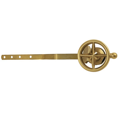 Kingston Brass Levante Front Mount Toilet Tank Lever With Knurled Handle