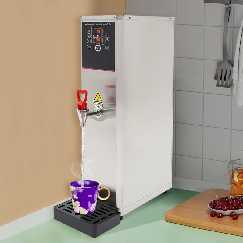 OUKANING Countertop Bottleless Electric Water Dispenser, Silver