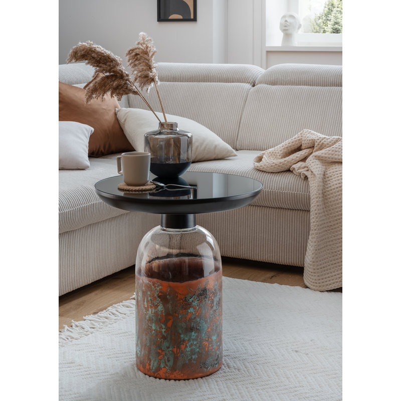 Blayk Pedestal End Table