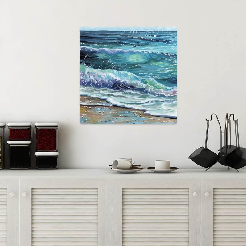 Art contemporain, art côtier, H 18 po x l 18 po