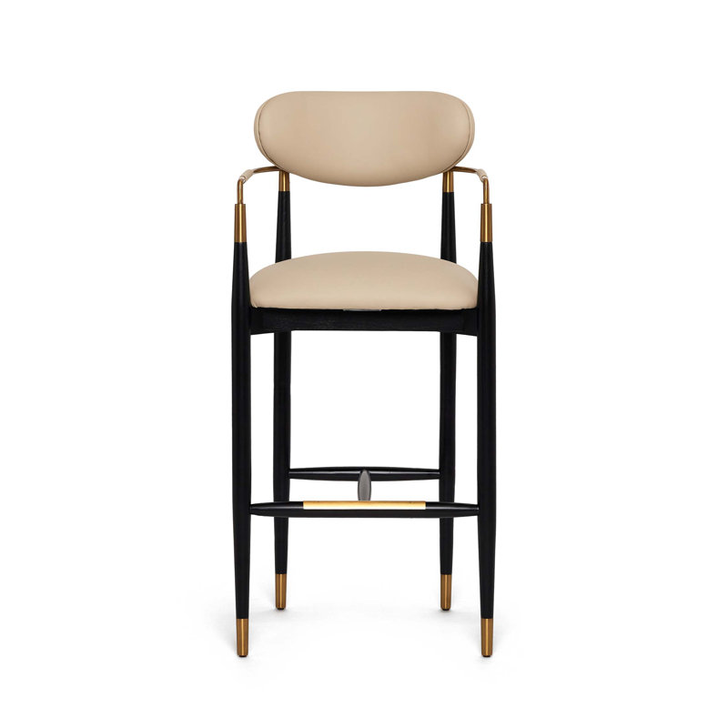 Tabouret de comptoir rembourré Cidra, Tabouret de bar (siège d'une hauteur de 30,5 po)