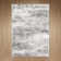 Pavelina Gray Modern Abstract Machine Washable Indoor Area Rug with Non-Slip Backing