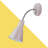 Jelisava Plug-in Armed Sconce