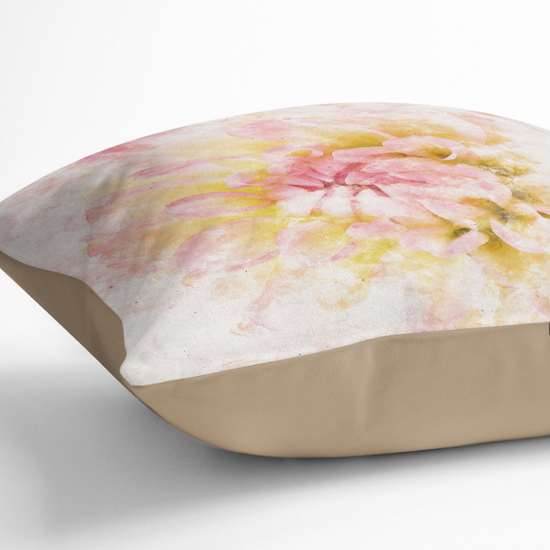 Square Throw Cushion, Stone, 40cm H x 40cm W x 15cm D