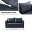 Causeuse rembourrée en cuir Paolo-1855912609
