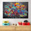 " Brilliant Tree Colour Splash Paint Multi Piece Canvas Print " 3 - Pieces-93059565