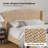 Boatwright 48.5'' H Rattan Farmhouse Wooden Wingback Bed with Solid Wood Frame-1642812554-1647544118