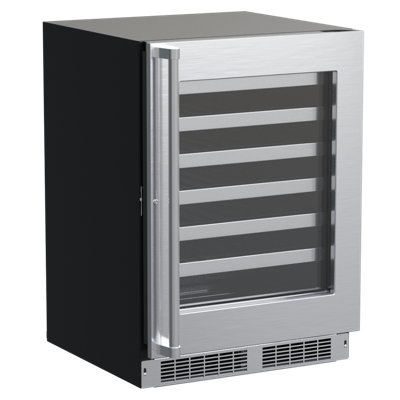 Marvel Appliances Single Zone 23.88'' Built-In 48 Bottle Built-In with Reversible Door