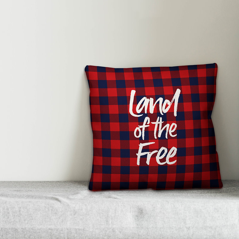  Coussin Land of the Free, Intérieur