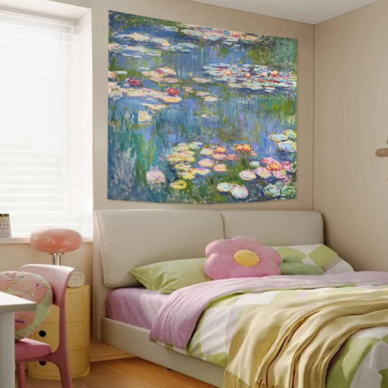 Tapisserie murale Monet Waterlily