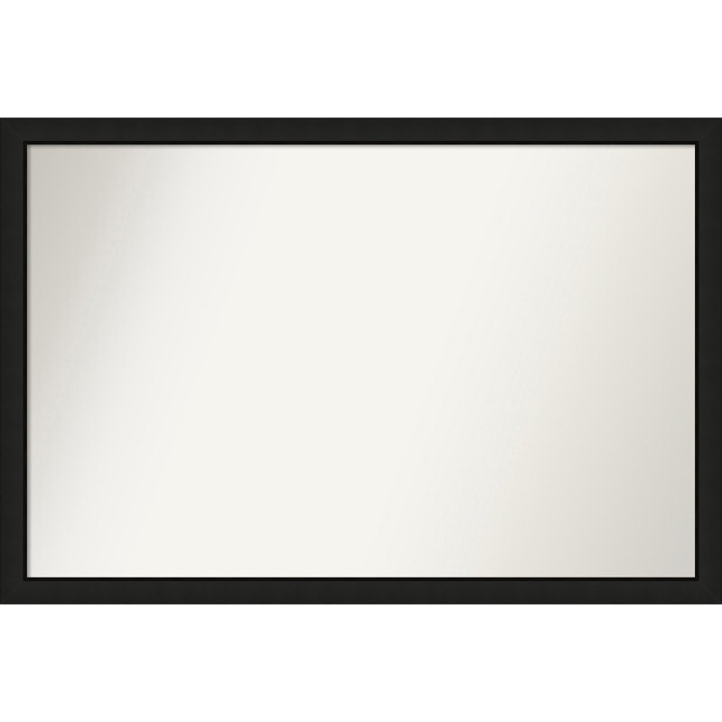 Phil Solid Wood Wall Mirror, Rectangle, 33.25" x 49.25"