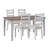 Bozell 5-Piece Solid Wood Dining Set With Ladder Back Chairs-105300099-105300101-105300100