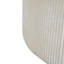 Velours côtelé rond beige - l 30,21 po, P 16,24 po, contreplaqué, adaptable à de multiples fonctions avec revêtement X 16,24 po, rembourrage en mousse dense, différents styles de décor