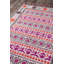 Tapis oriental rose en laine touffeté à la main Deyanna-2072011844