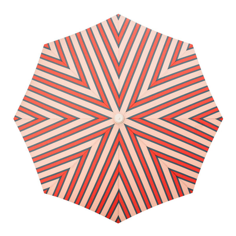 Amalfi Umbrella, Green/Red