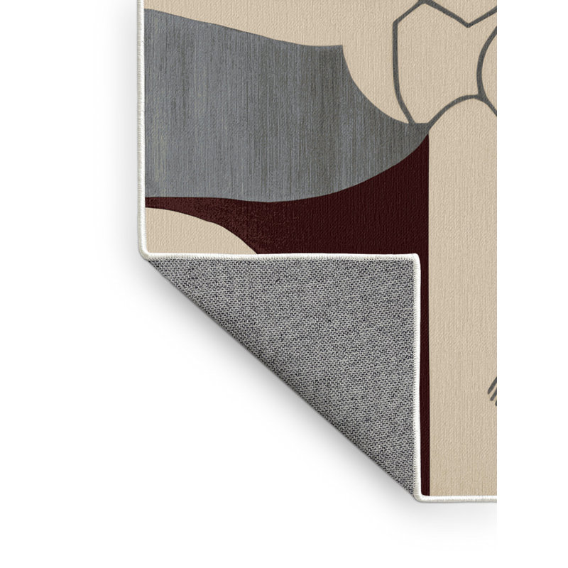 Pattern Reflection Rug, Round 8'